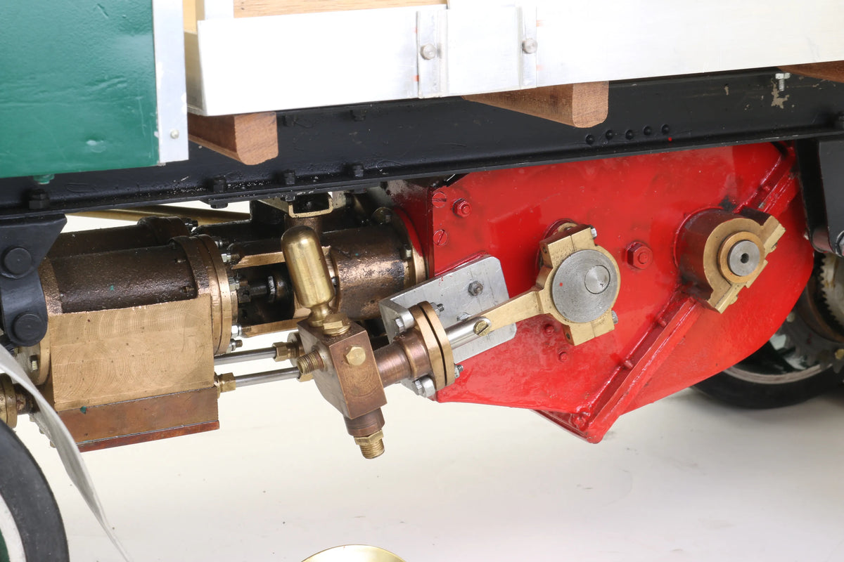 2 inch scale part-built Clayton steam wagon, commercial boiler