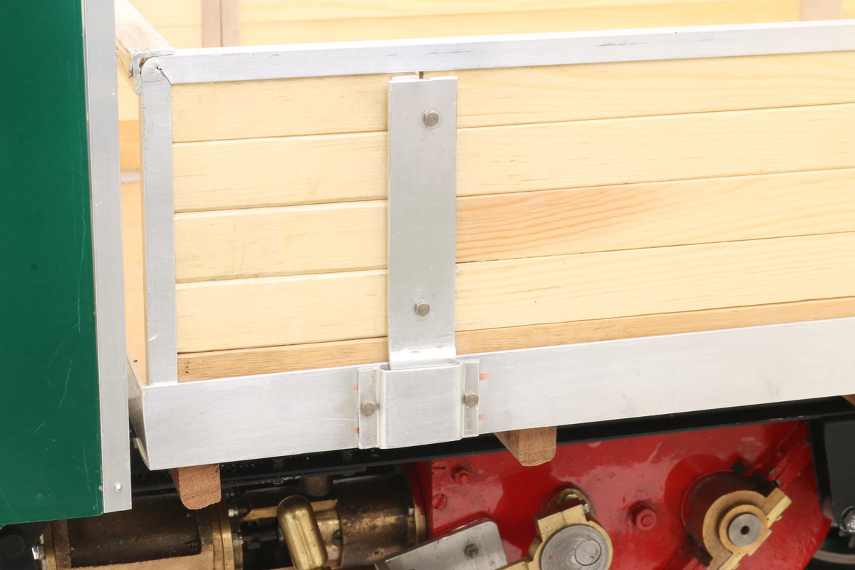 2 inch scale part-built Clayton steam wagon, commercial boiler