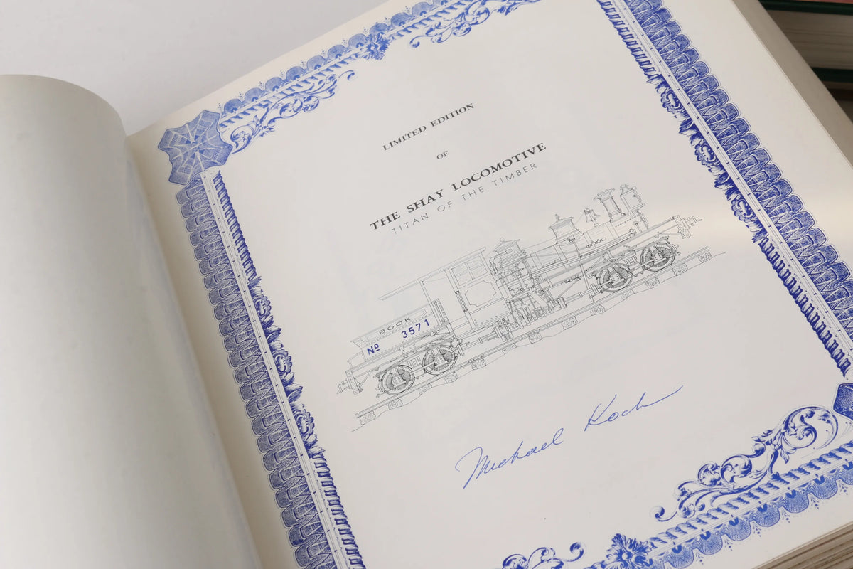 American logging railway books - Shay & Heisler