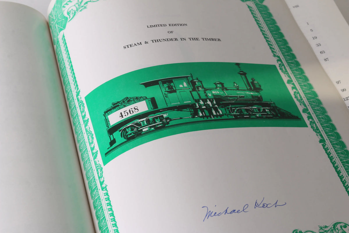 American logging railway books - Shay & Heisler