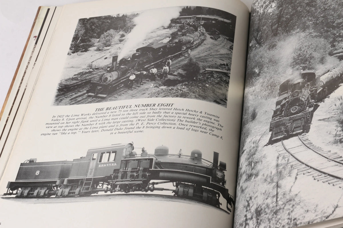 American logging railway books - Shay & Heisler