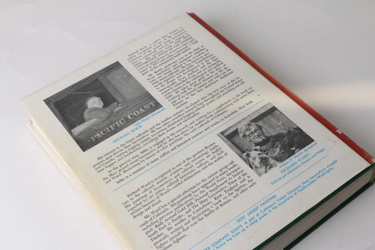 American logging railway books - Shay & Heisler