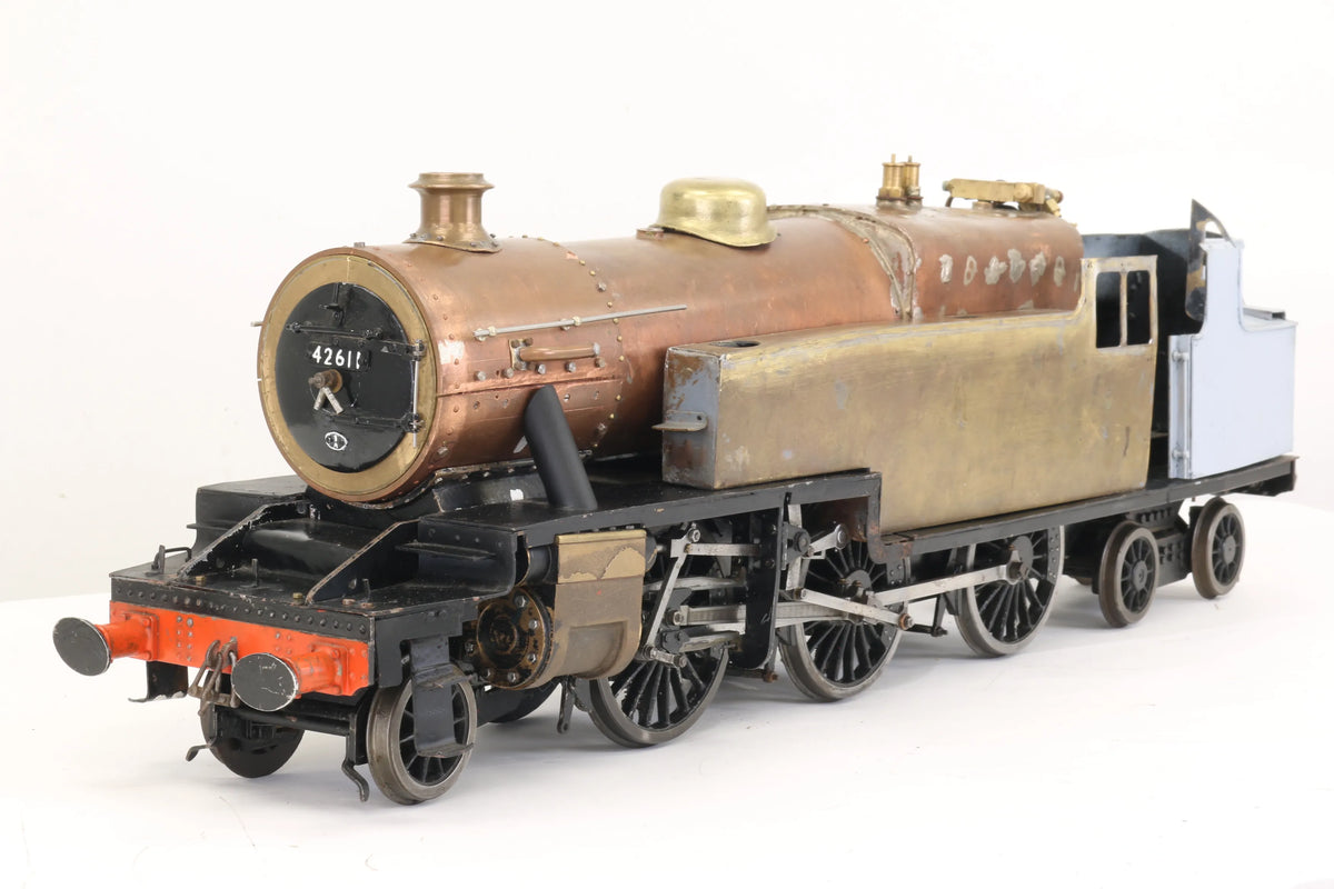3 1/2 inch gauge part-built LMS 2-6-4T "Jubilee"