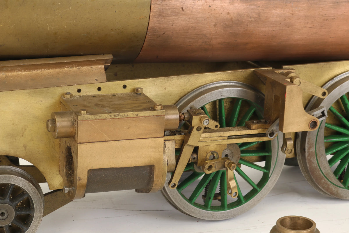 3 1/2 inch gauge "Bantam Cock" 2-6-2 chassis & castings