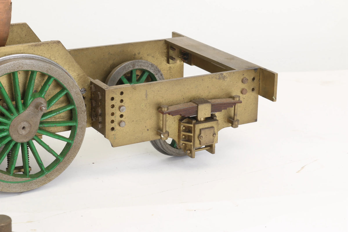 3 1/2 inch gauge "Bantam Cock" 2-6-2 chassis & castings