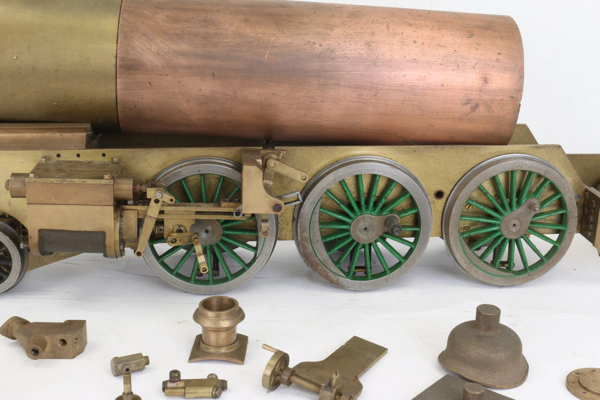 3 1/2 inch gauge "Bantam Cock" 2-6-2 chassis & castings