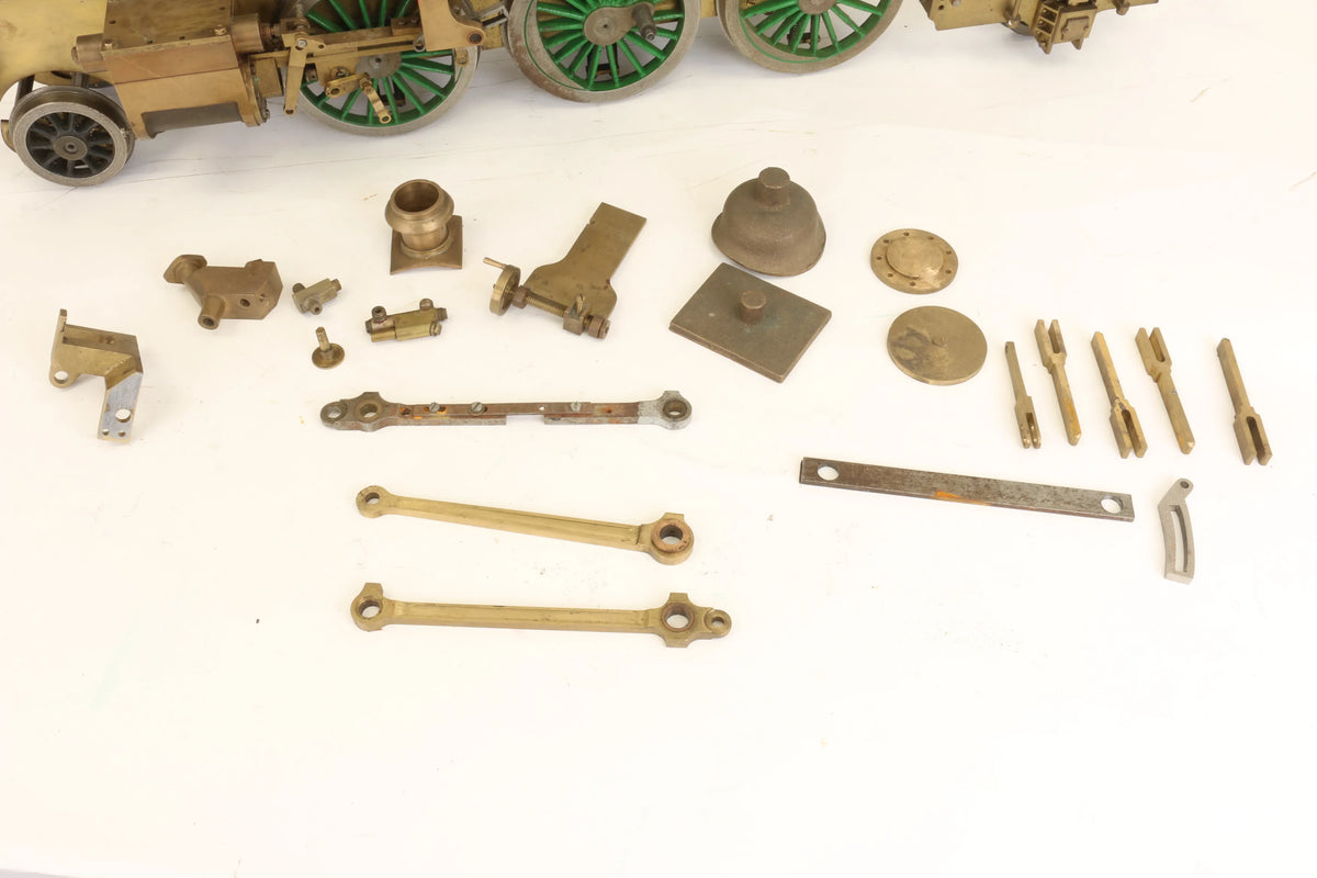 3 1/2 inch gauge "Bantam Cock" 2-6-2 chassis & castings