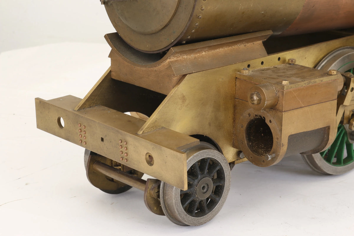 3 1/2 inch gauge "Bantam Cock" 2-6-2 chassis & castings