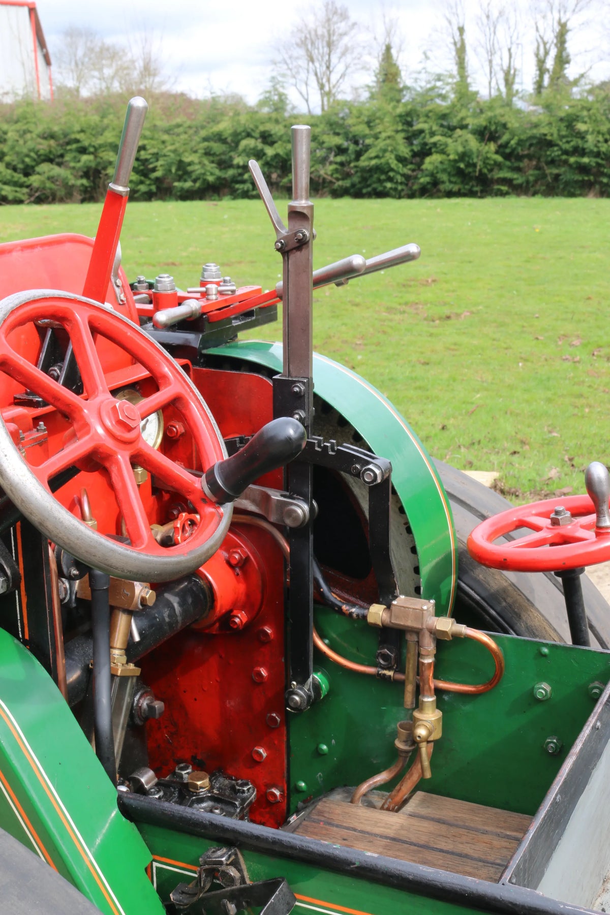 6 inch scale Ruston Proctor SD steam tractor