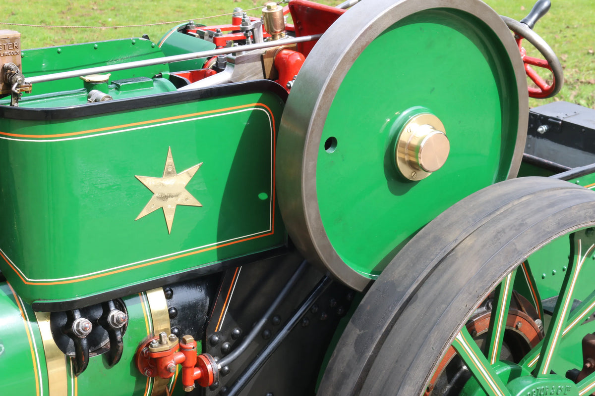 6 inch scale Ruston Proctor SD steam tractor