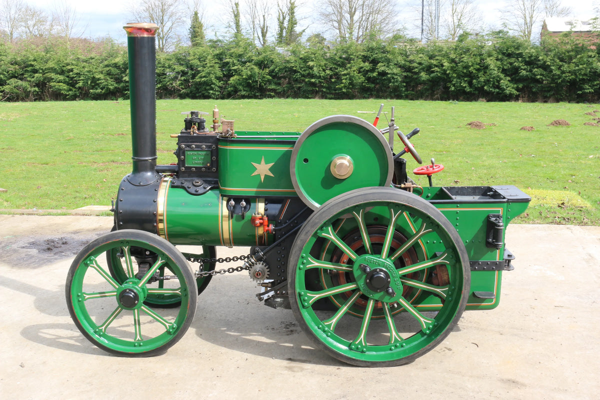 6 inch scale Ruston Proctor SD steam tractor