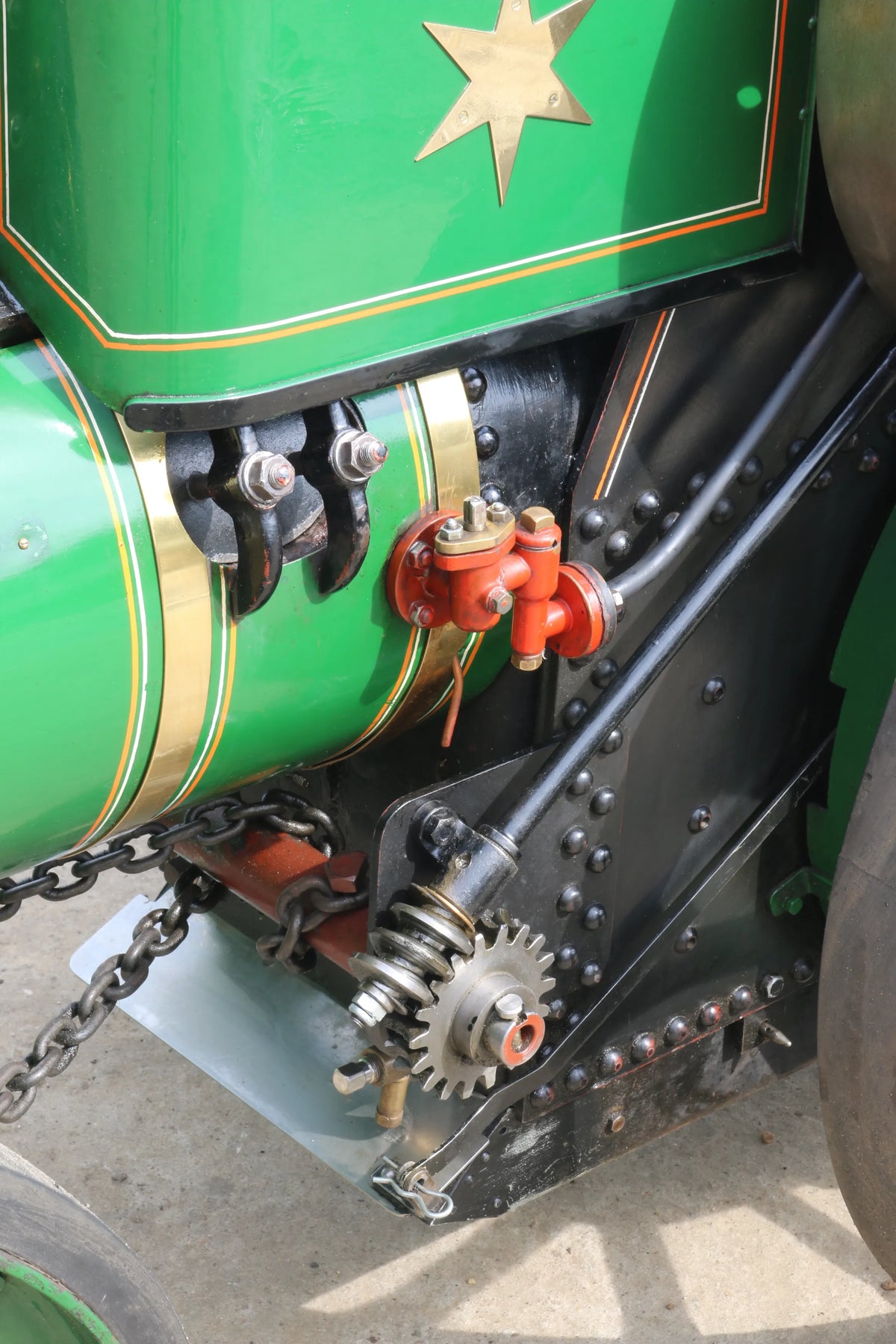 6 inch scale Ruston Proctor SD steam tractor