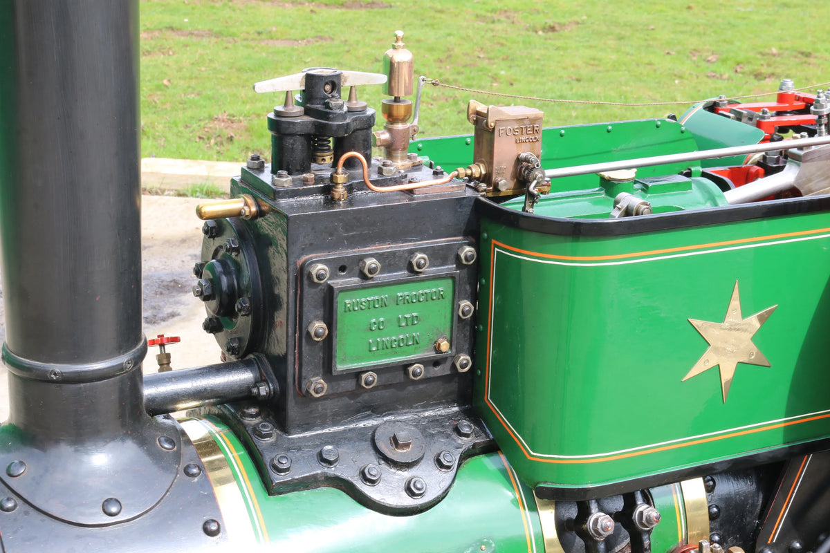 6 inch scale Ruston Proctor SD steam tractor