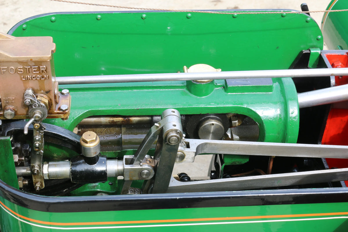 6 inch scale Ruston Proctor SD steam tractor