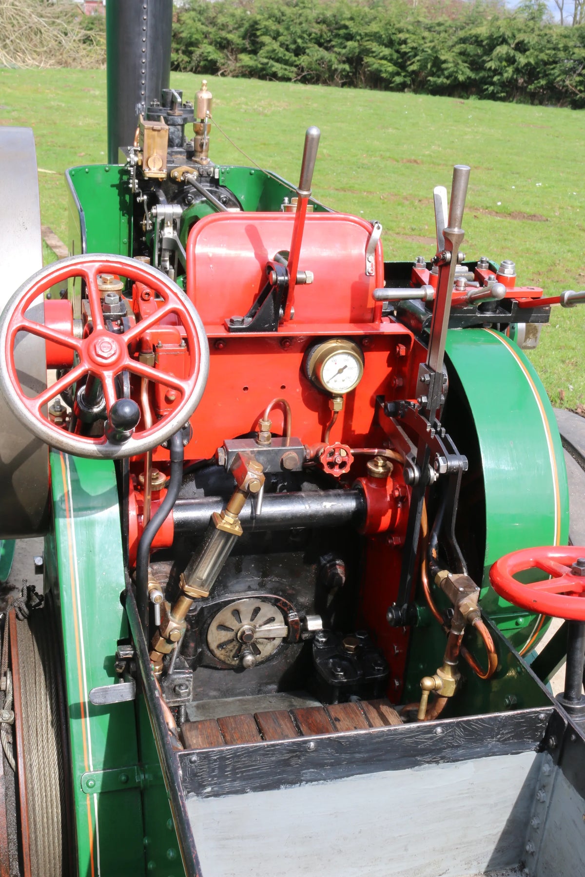 6 inch scale Ruston Proctor SD steam tractor