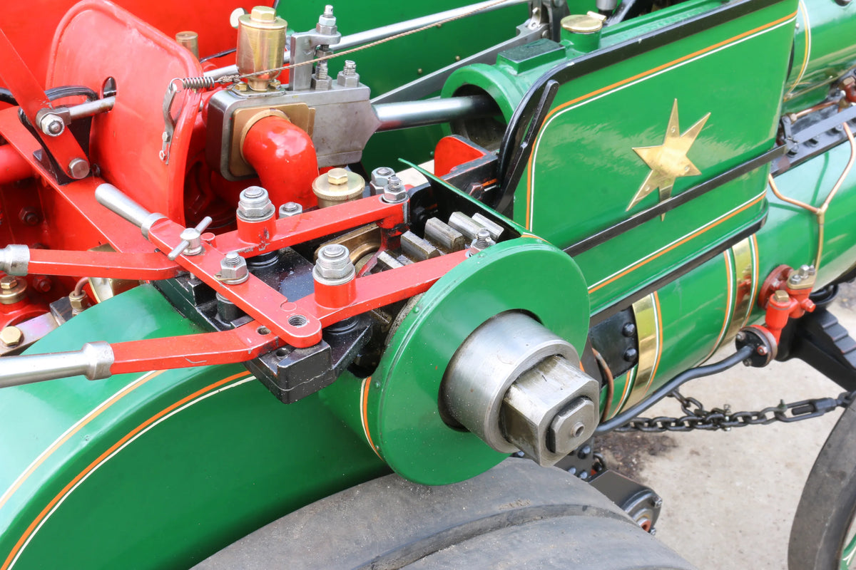 6 inch scale Ruston Proctor SD steam tractor