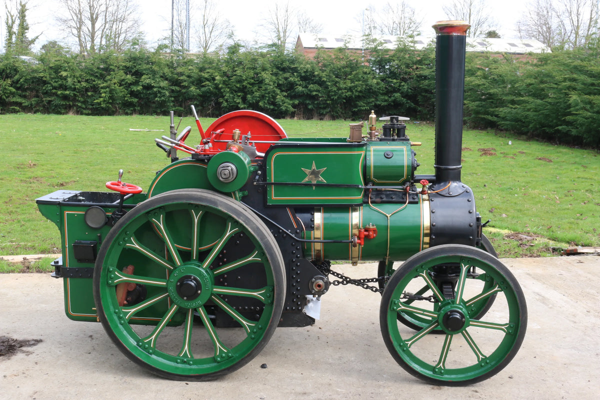 6 inch scale Ruston Proctor SD steam tractor