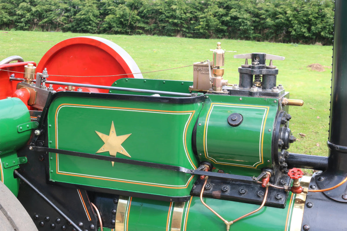 6 inch scale Ruston Proctor SD steam tractor
