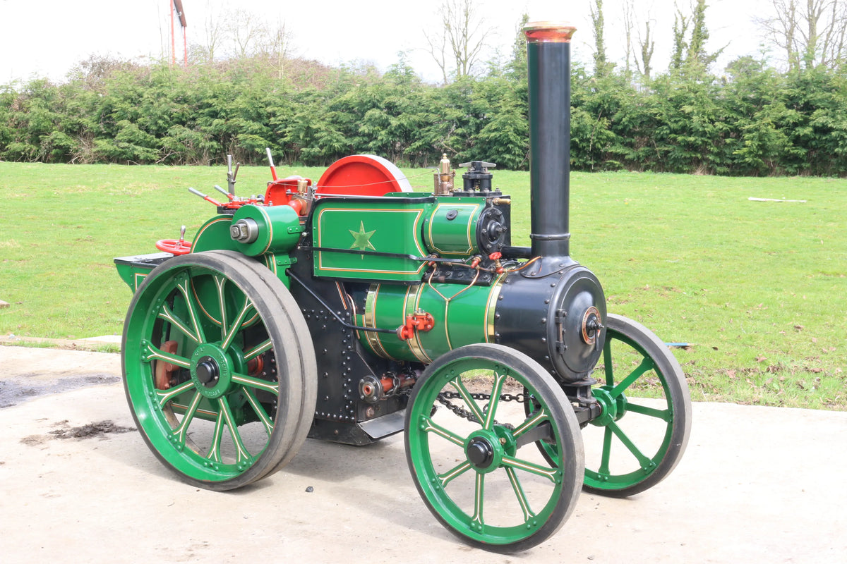 6 inch scale Ruston Proctor SD steam tractor