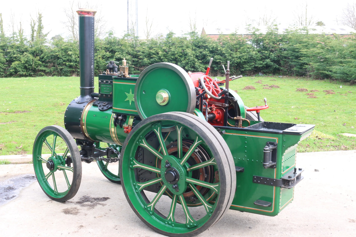 6 inch scale Ruston Proctor SD steam tractor
