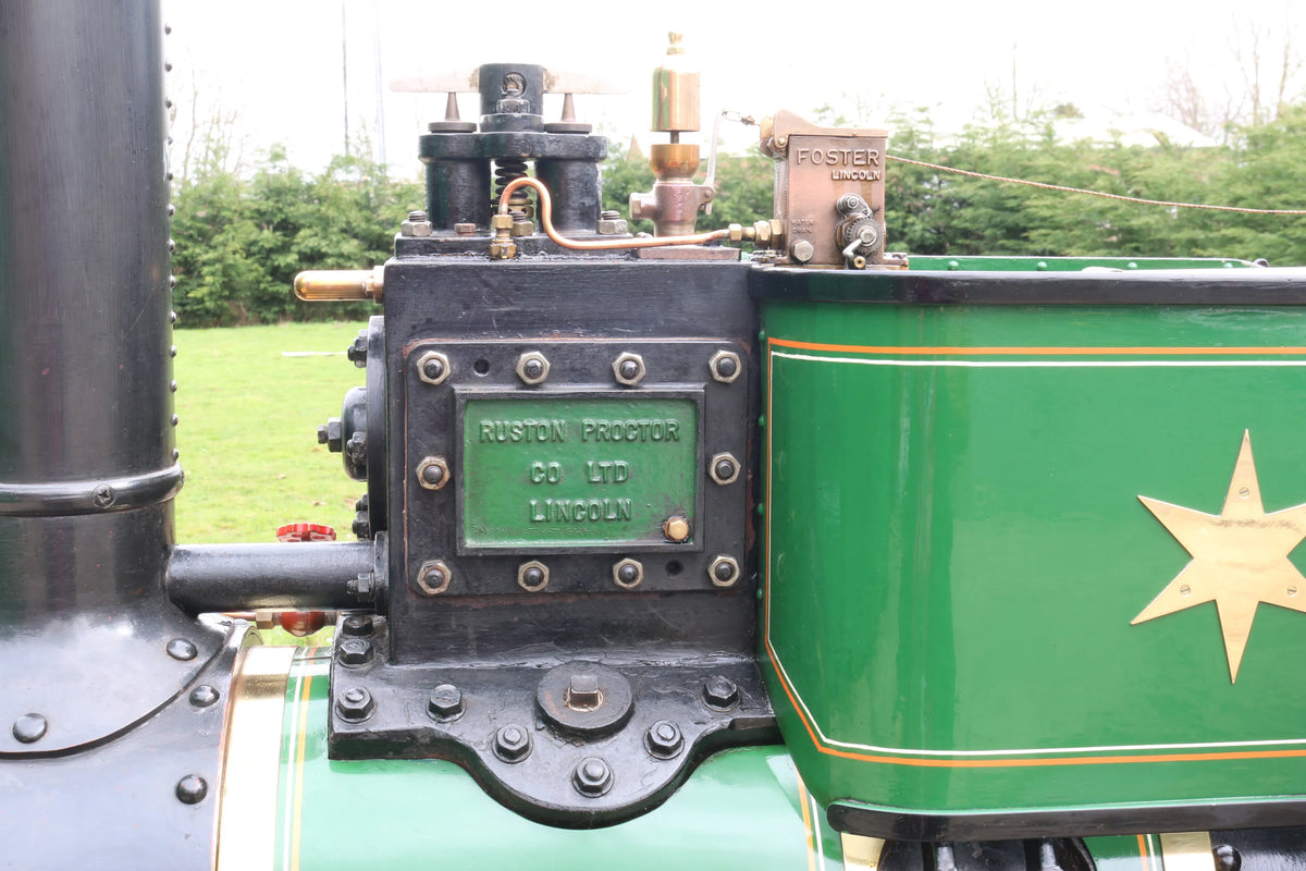 6 inch scale Ruston Proctor SD steam tractor