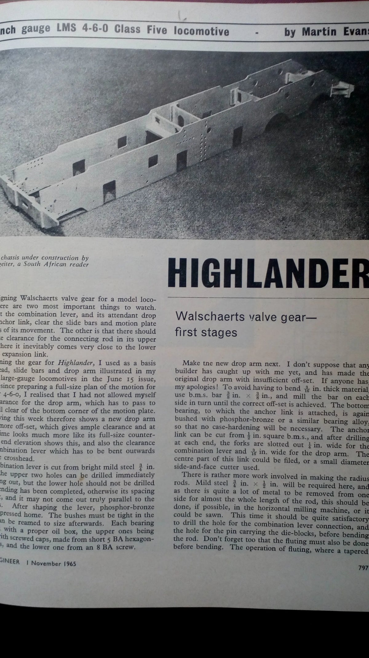 Ten bound volumes "Model Engineer" magazine
