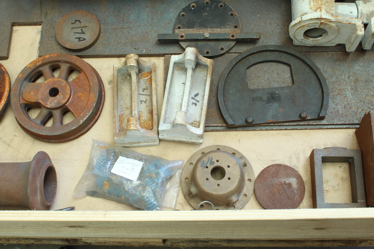 7 1/4 inch gauge Bagnall, commercial boiler, castings - Stock code 7936