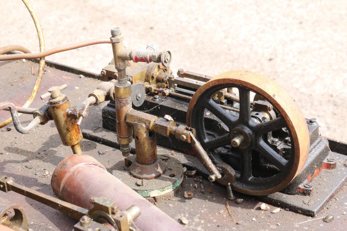 Steam plant with Stuart engines for restoration