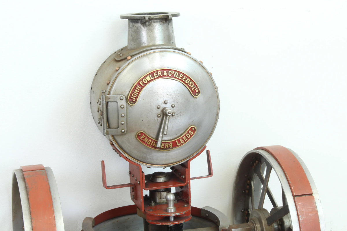 Part-built 3 inch scale Fowler A7 agricultural engine