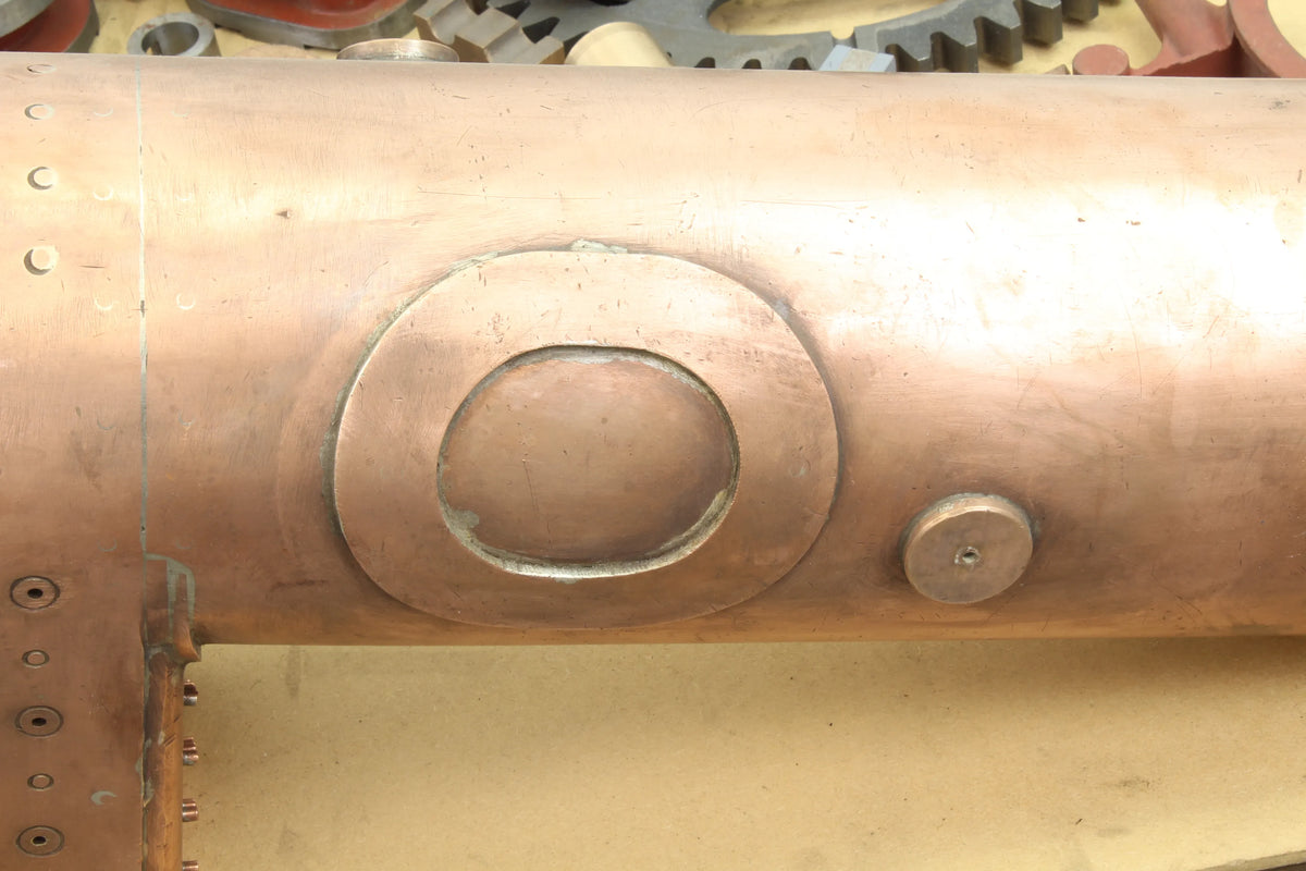 Part-built 3 inch scale Fowler A7 agricultural engine