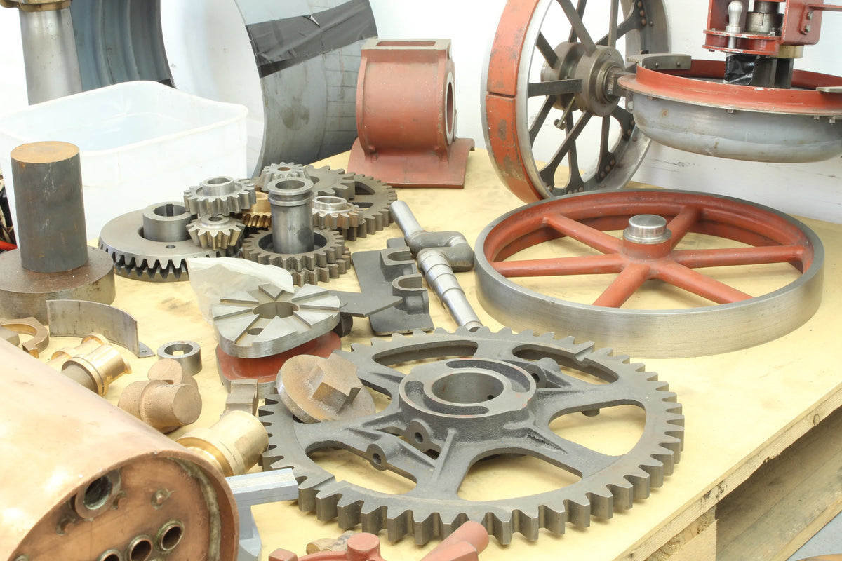 Part-built 3 inch scale Fowler A7 agricultural engine