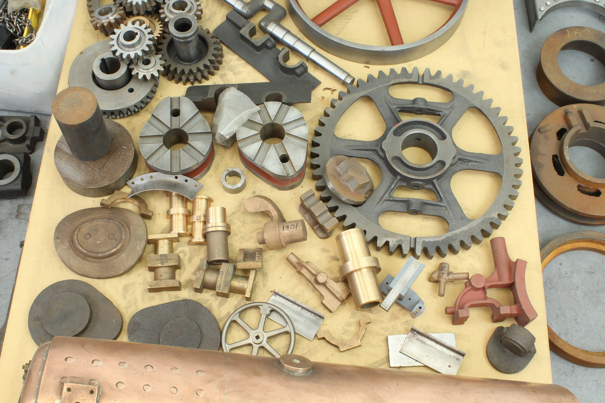 Part-built 3 inch scale Fowler A7 agricultural engine