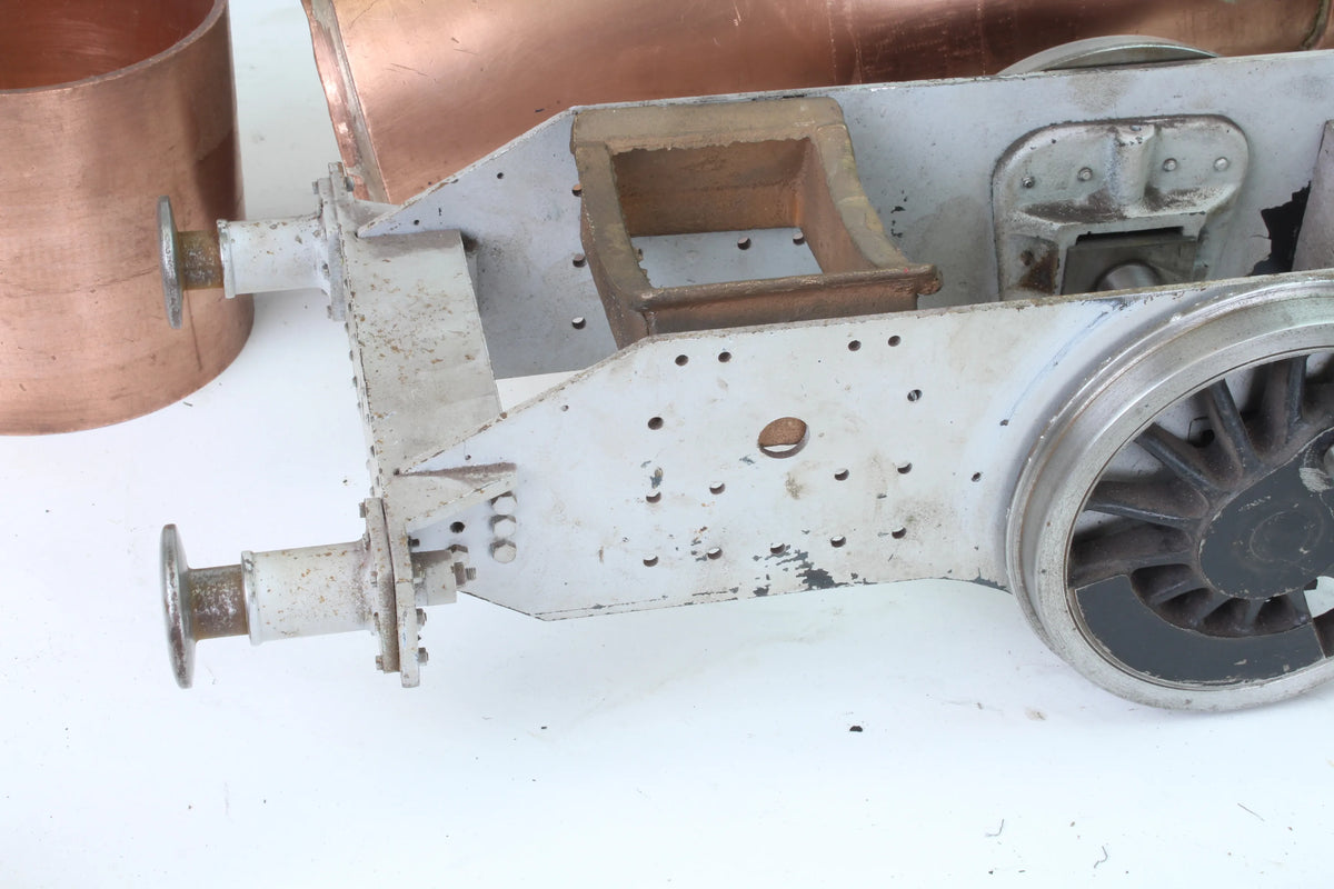 Part-built 5 inch gauge GWR 15XX with commercial boiler