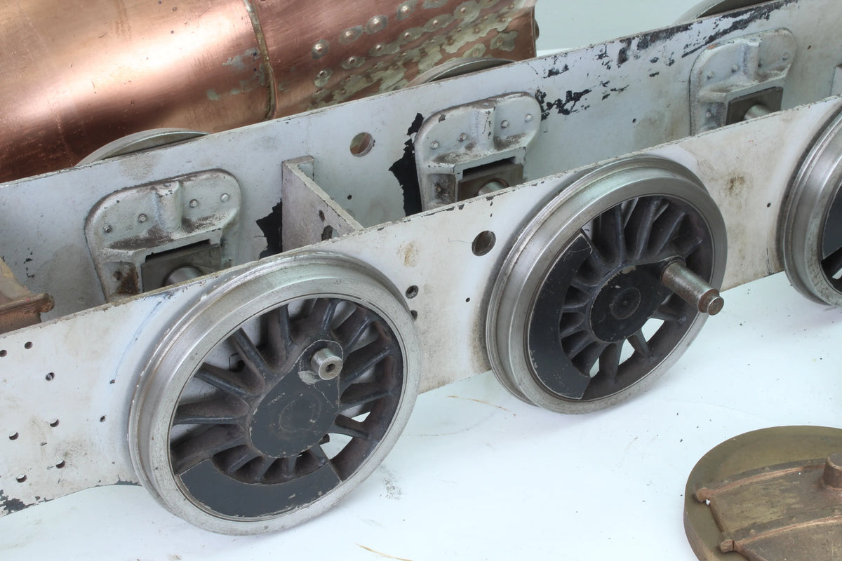 Part-built 5 inch gauge GWR 15XX with commercial boiler