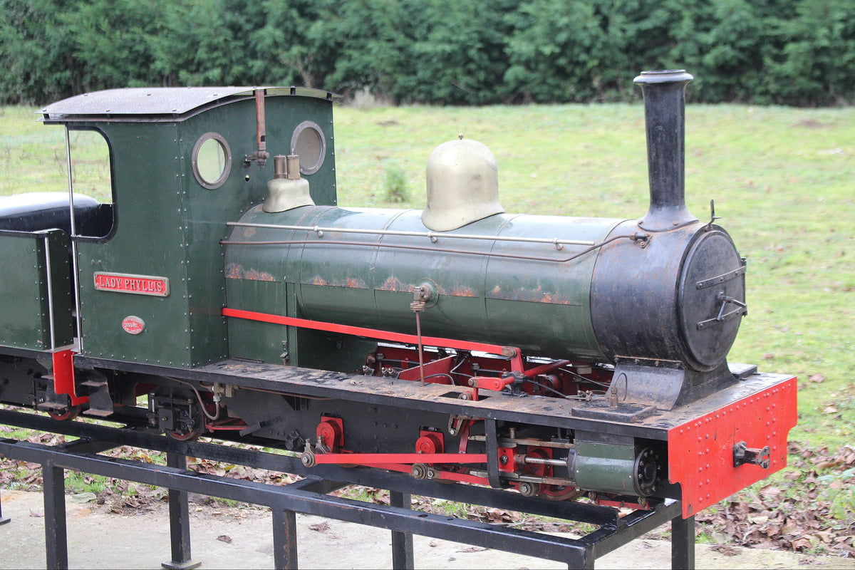 7 1/4 inch gauge Bagnall 0-6-2 + tender "Lady Phyllis"