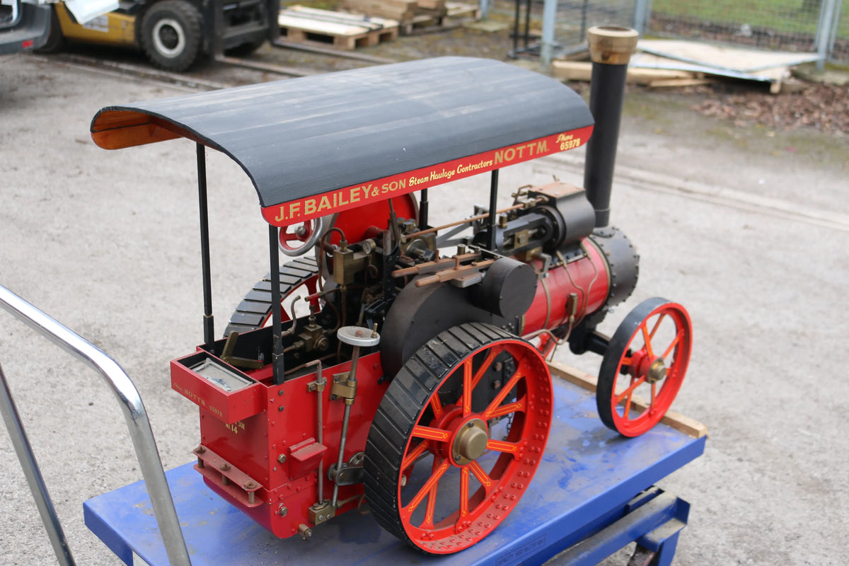 4 inch scale Ruston Proctor SD tractor