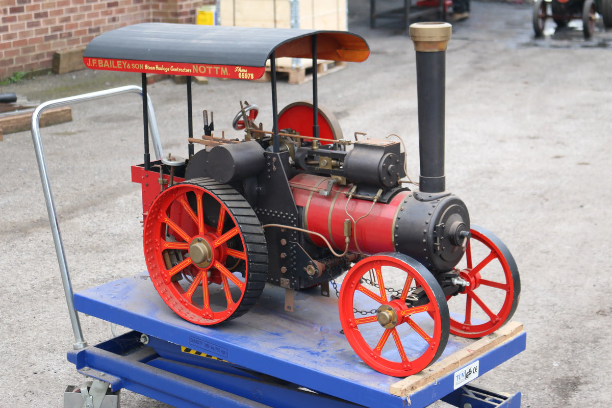 4 inch scale Ruston Proctor SD tractor