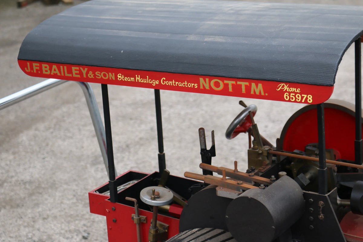 4 inch scale Ruston Proctor SD tractor