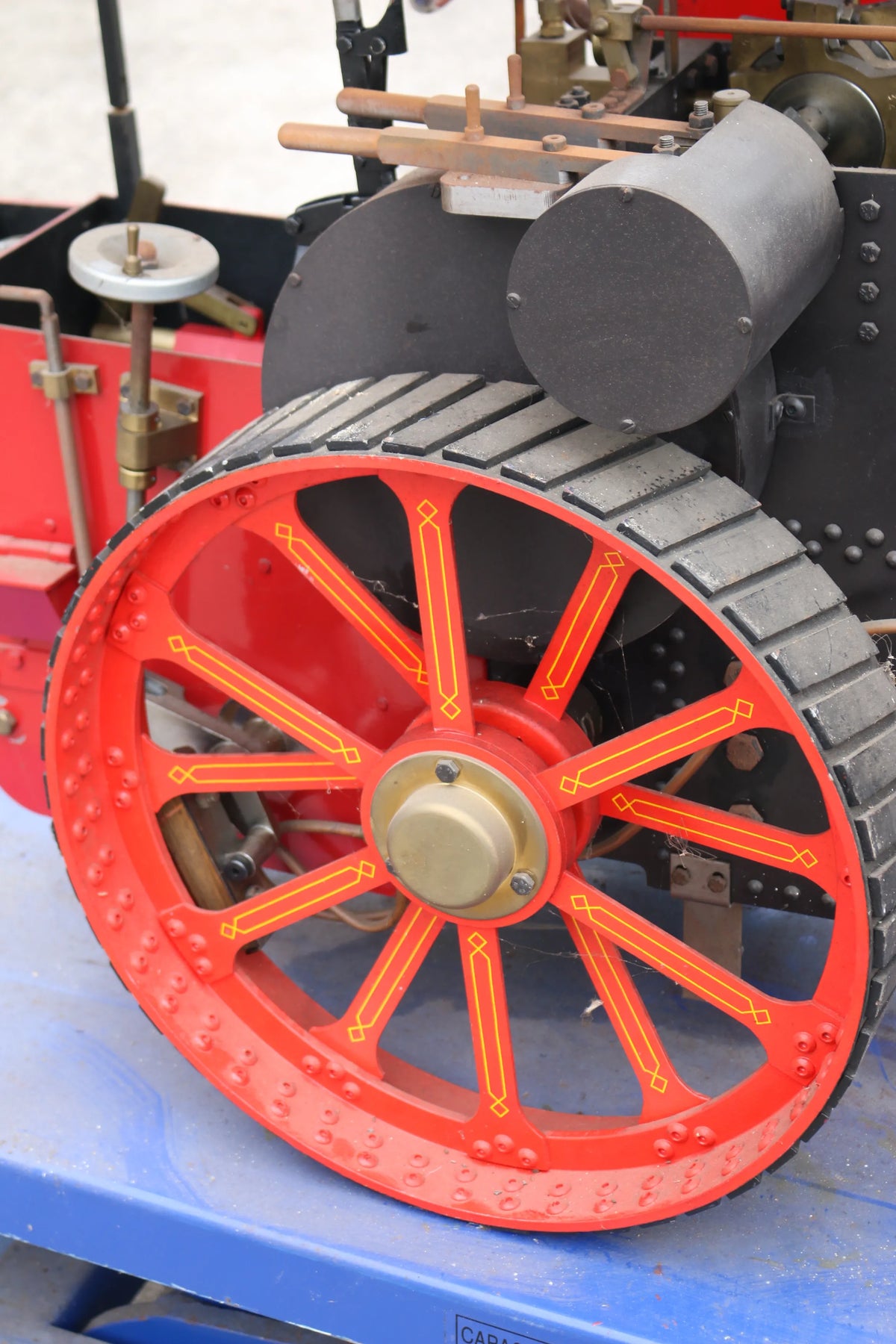 4 inch scale Ruston Proctor SD tractor