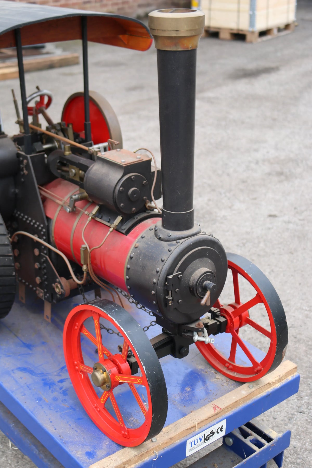 4 inch scale Ruston Proctor SD tractor