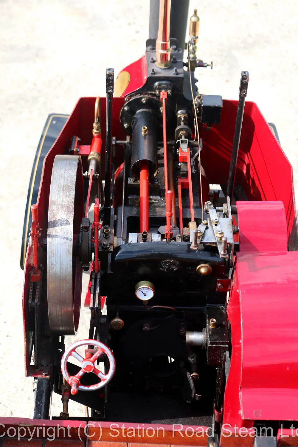 3 inch scale Aveling & Porter steam wagon