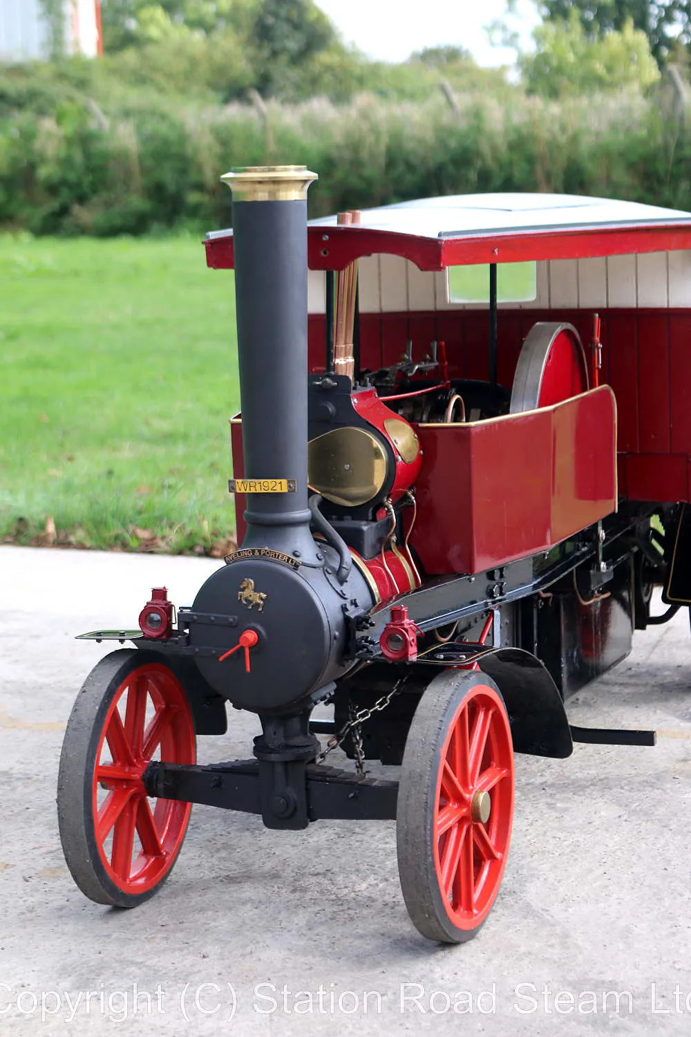 3 inch scale Aveling & Porter steam wagon