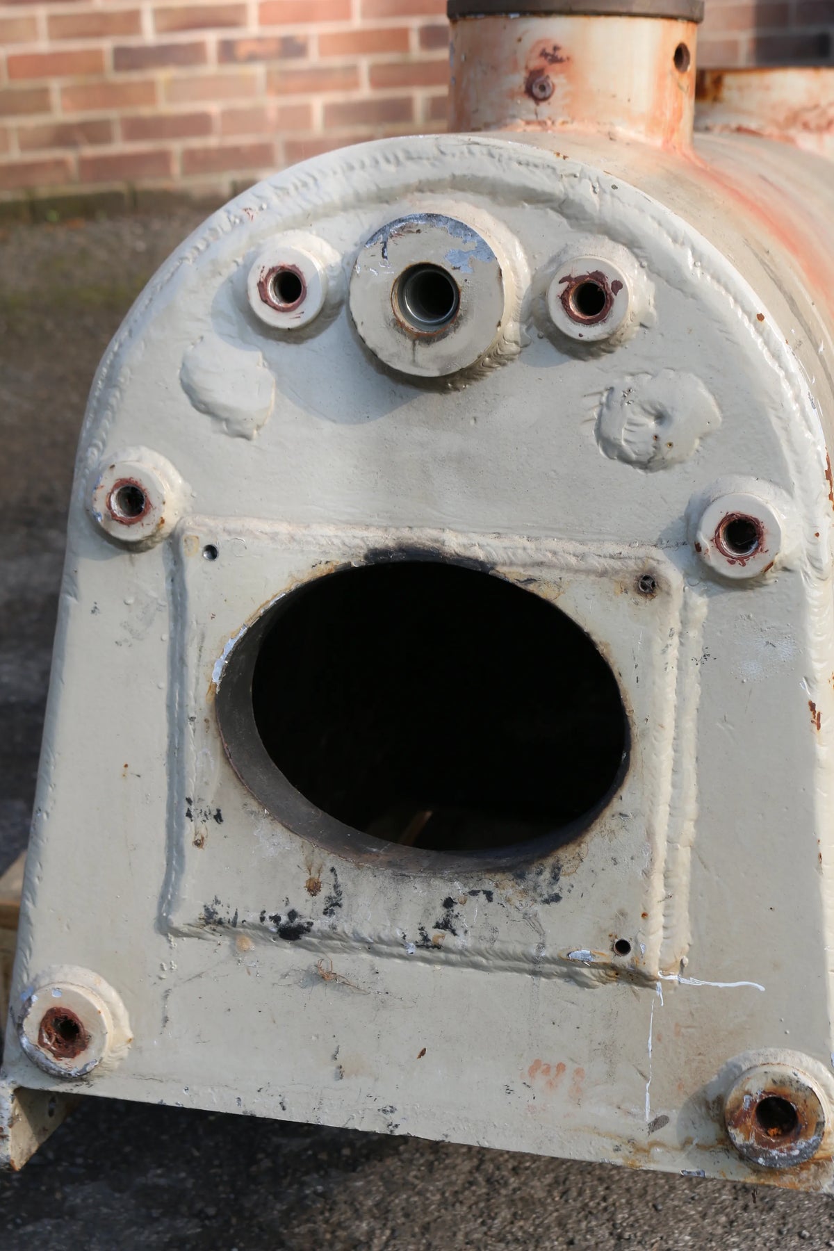 Large locomotive boiler, GST 066