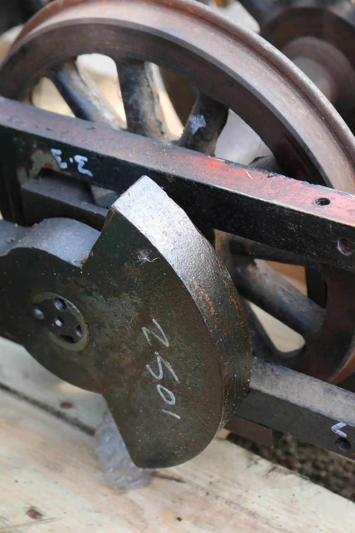 Edaville No.7 chassis, parts & castings