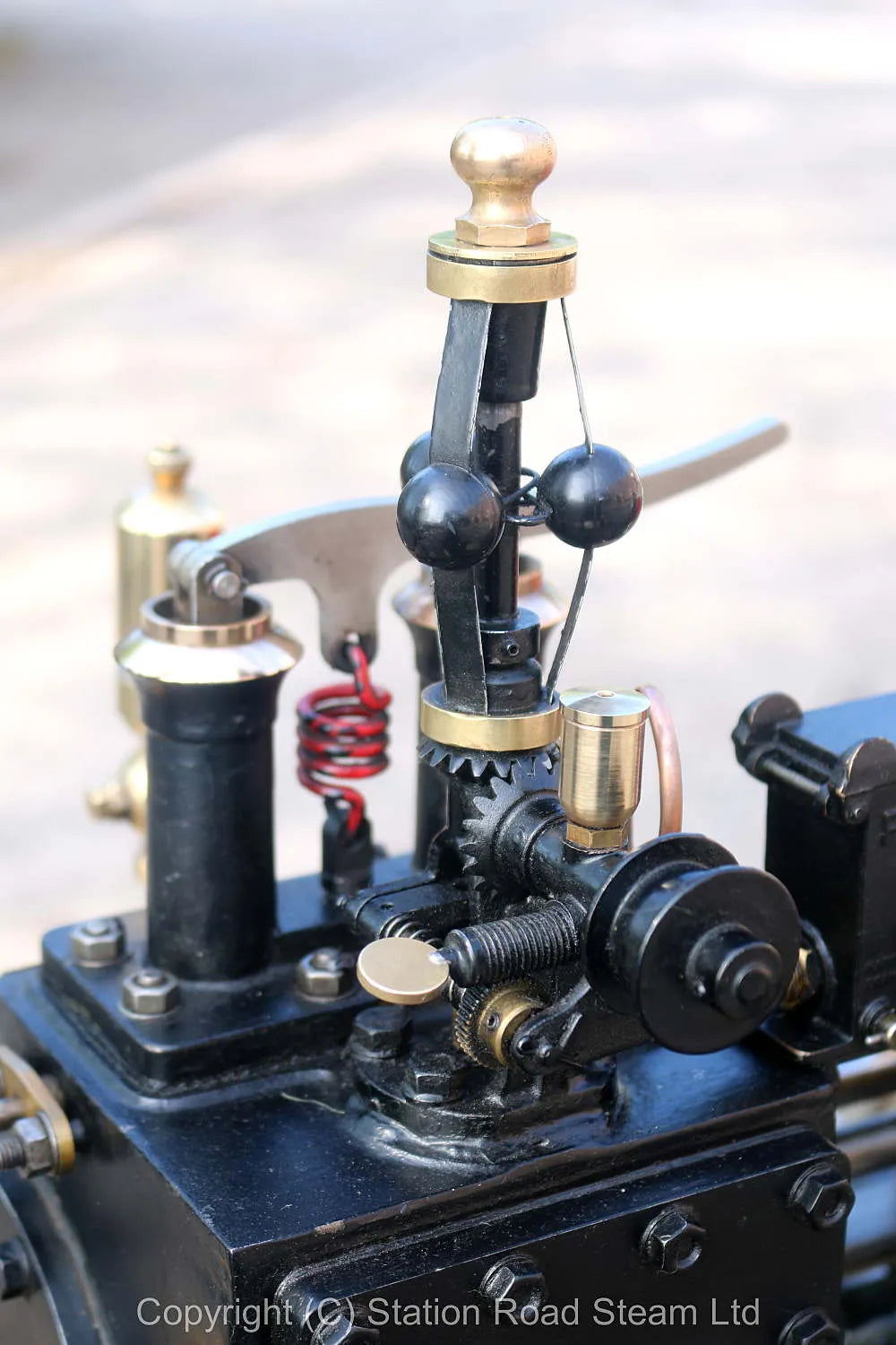 4 inch scale Burrell agricultural engine