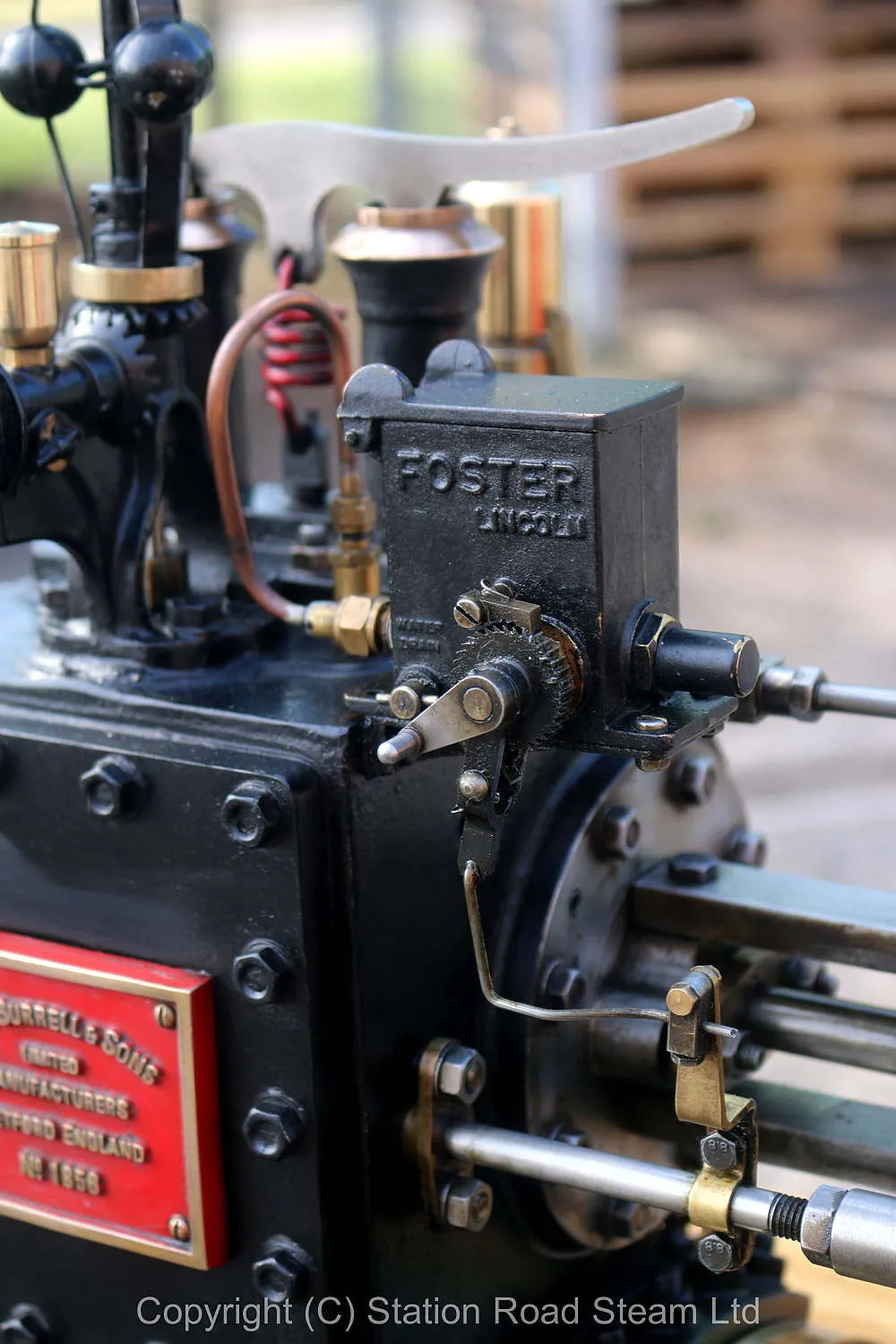 4 inch scale Burrell agricultural engine
