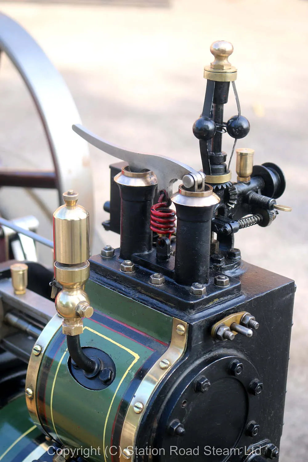 4 inch scale Burrell agricultural engine