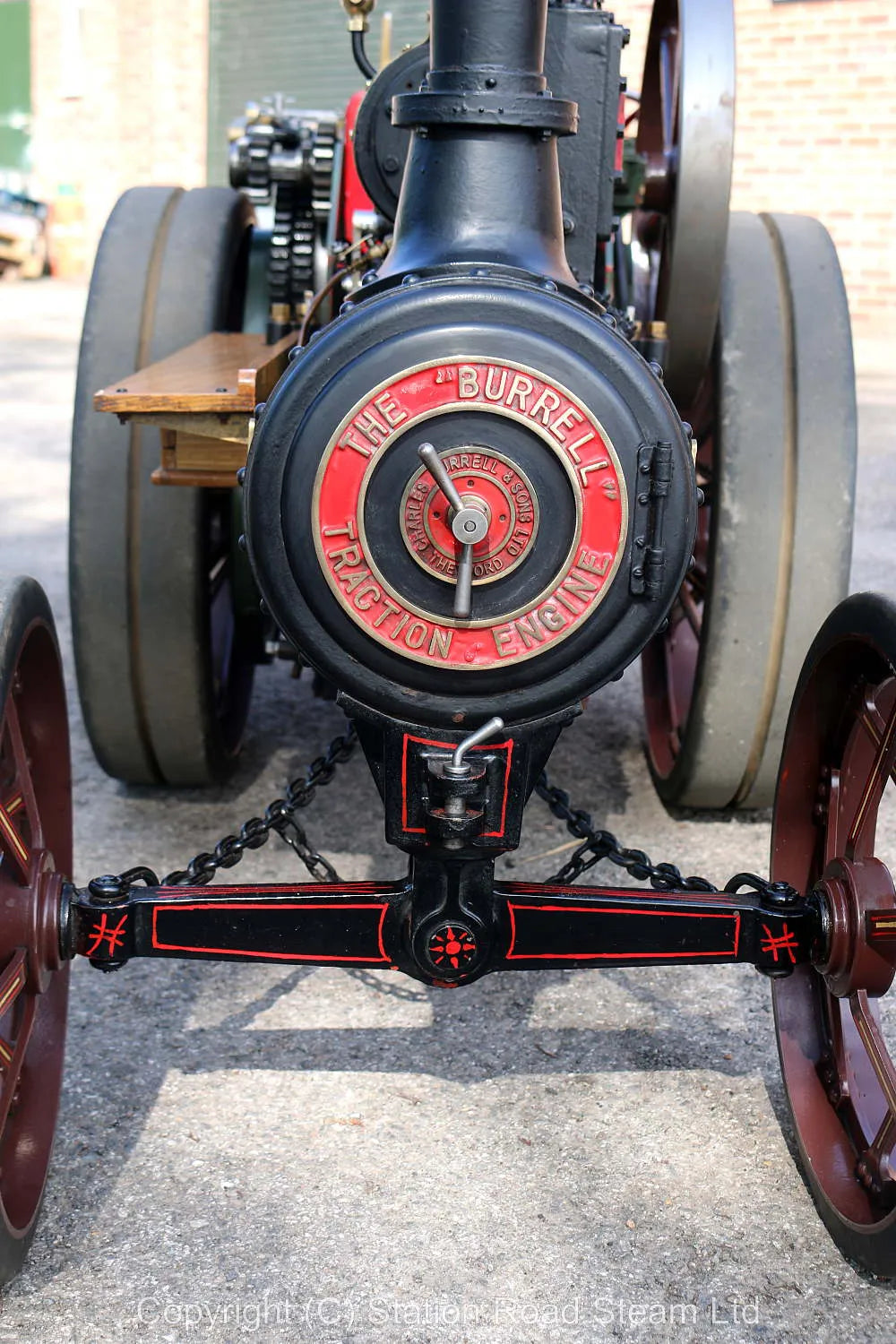 4 inch scale Burrell agricultural engine