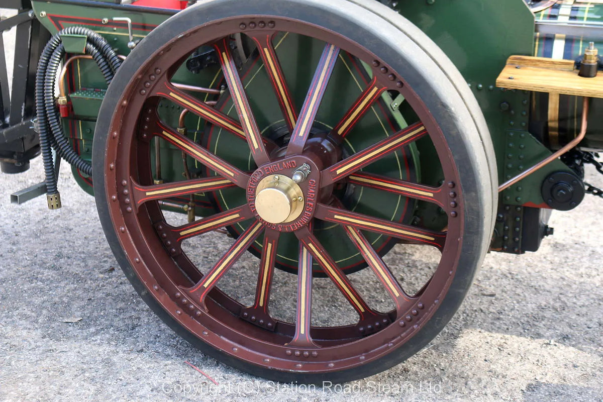 4 inch scale Burrell agricultural engine