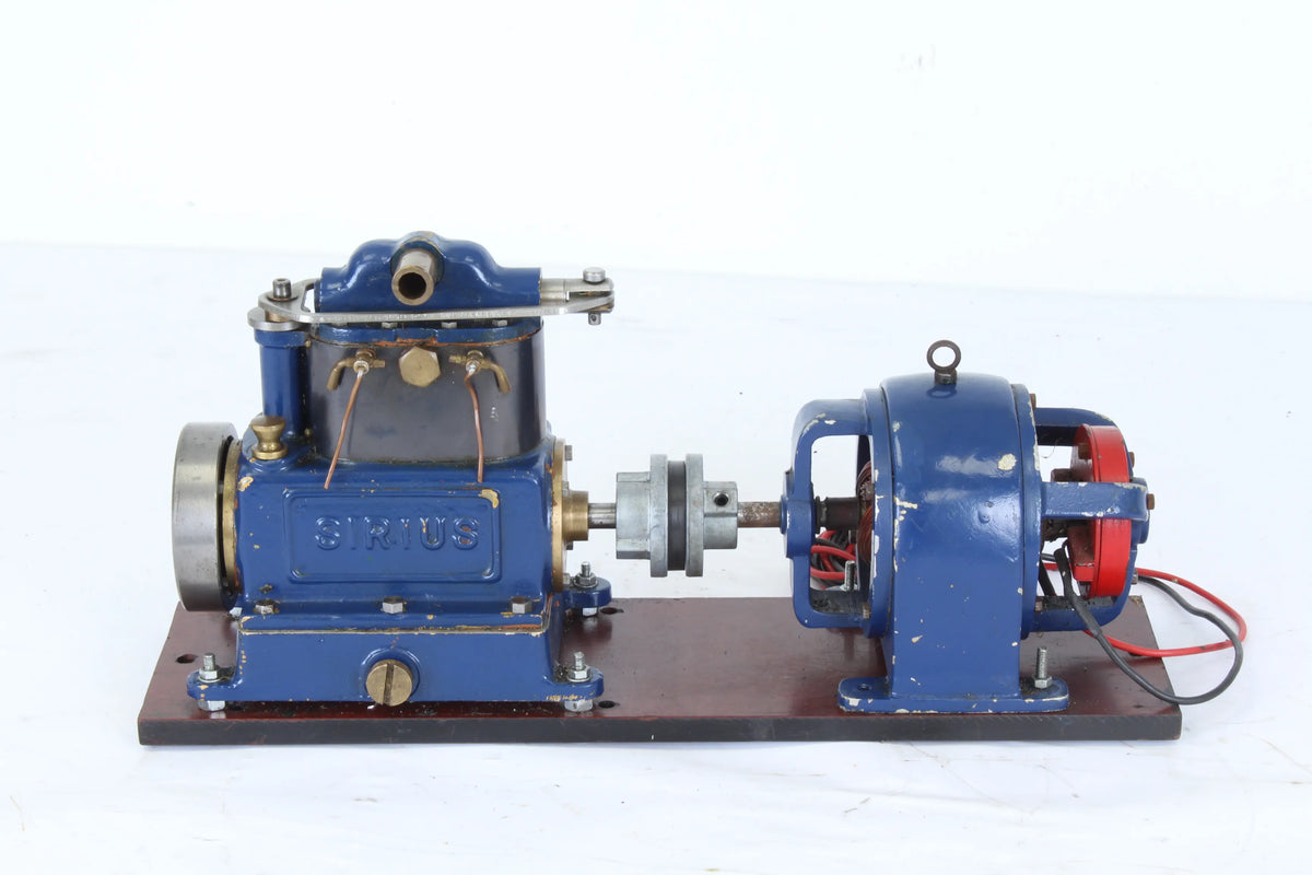 Stuart Sirius with generator